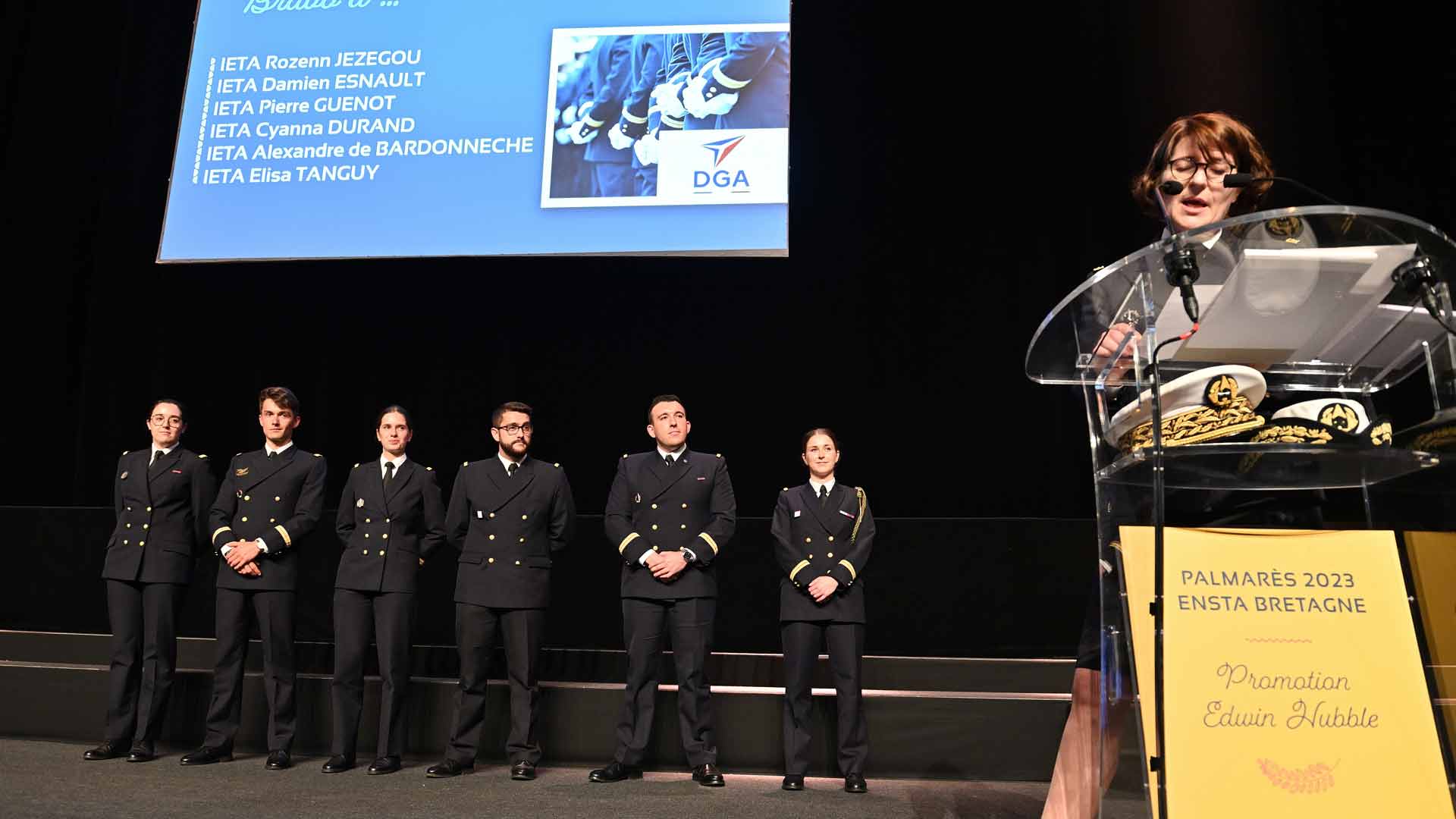 ENSTA Bretagne : Remise du prix DGA lors de la cérémonie de remise des diplômes 2023