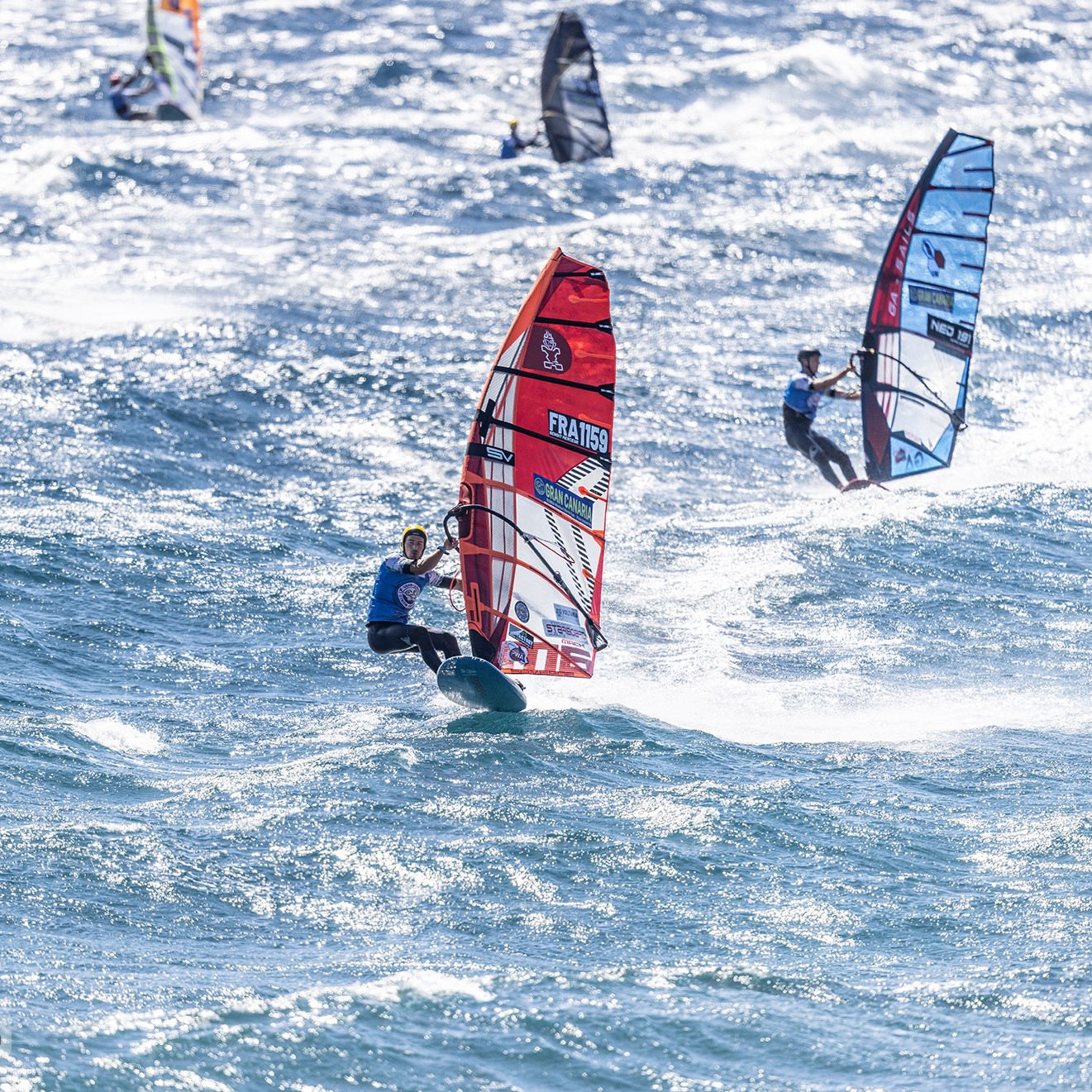 Benoit en tête de la course