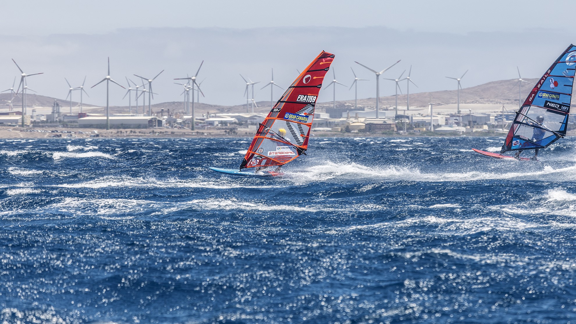 planche à voile et ile de gran canaria