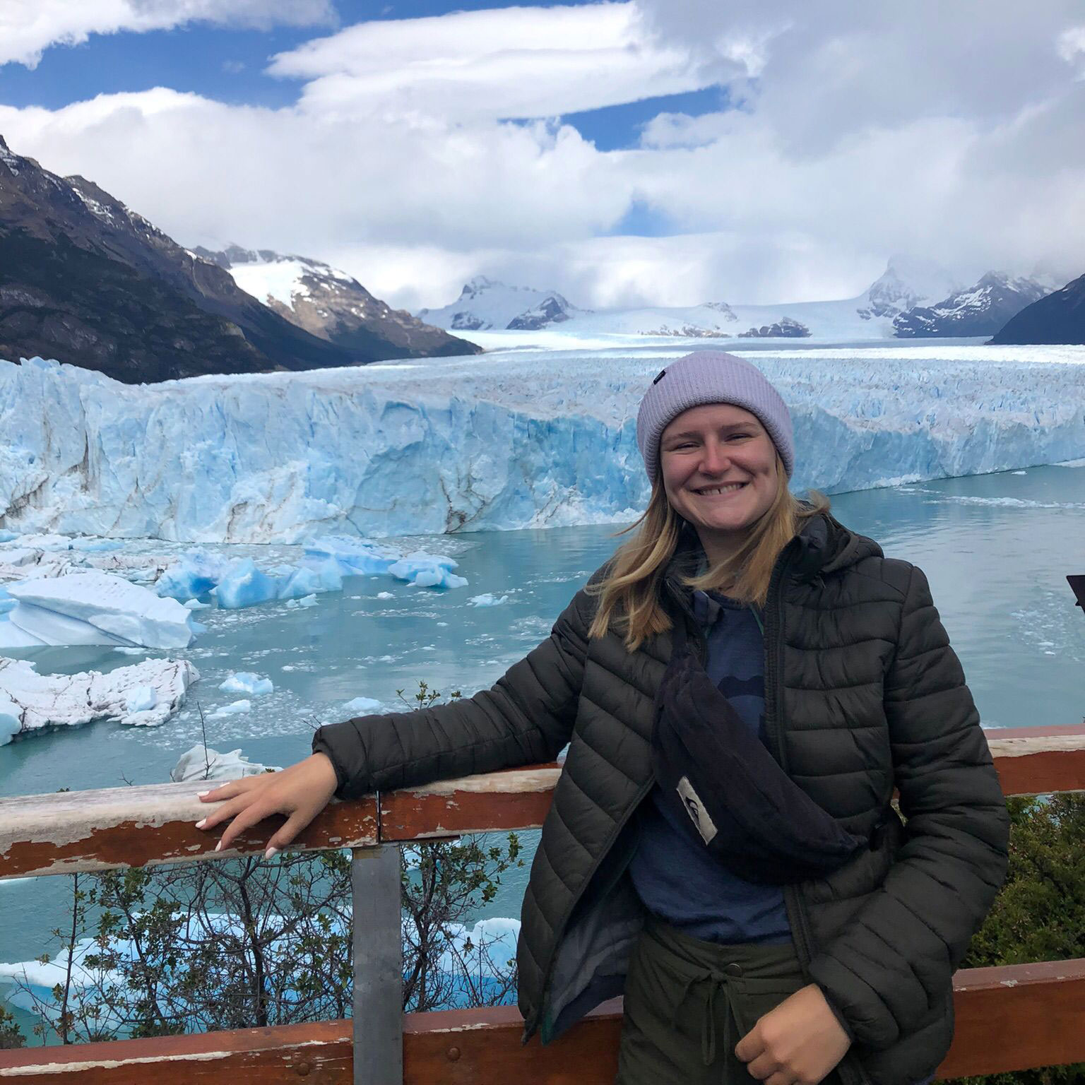 Glaciers en patagonie