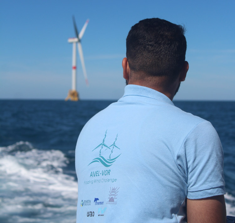 ENSTA Bretagne : visite d'un parc éolien 