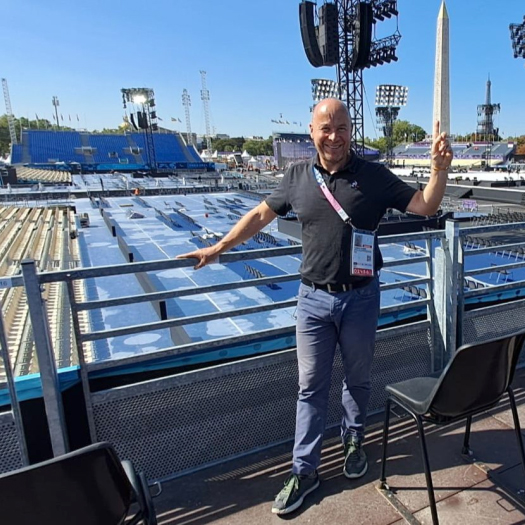 Frédéric, directeur technique aux JO