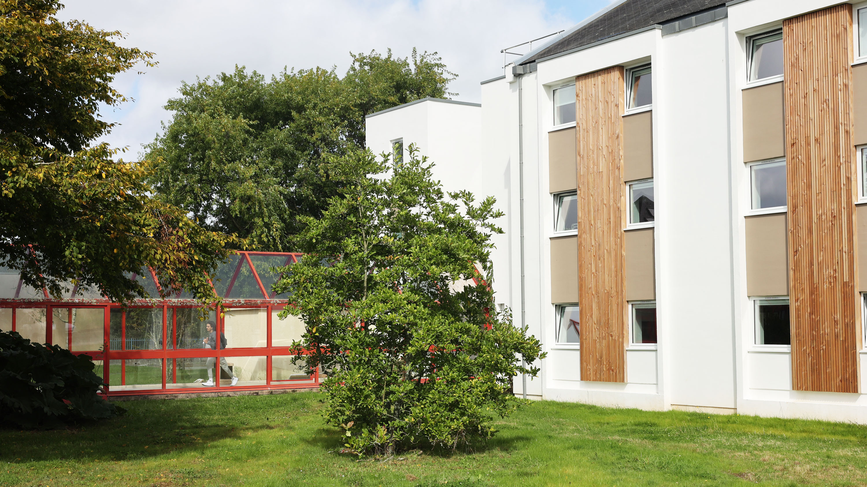 Le nouveau bâtiment de la Résidence des Elèves