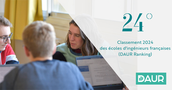 ENSTA Bretagne : Classement Daur Ranking 2024 - 24e place