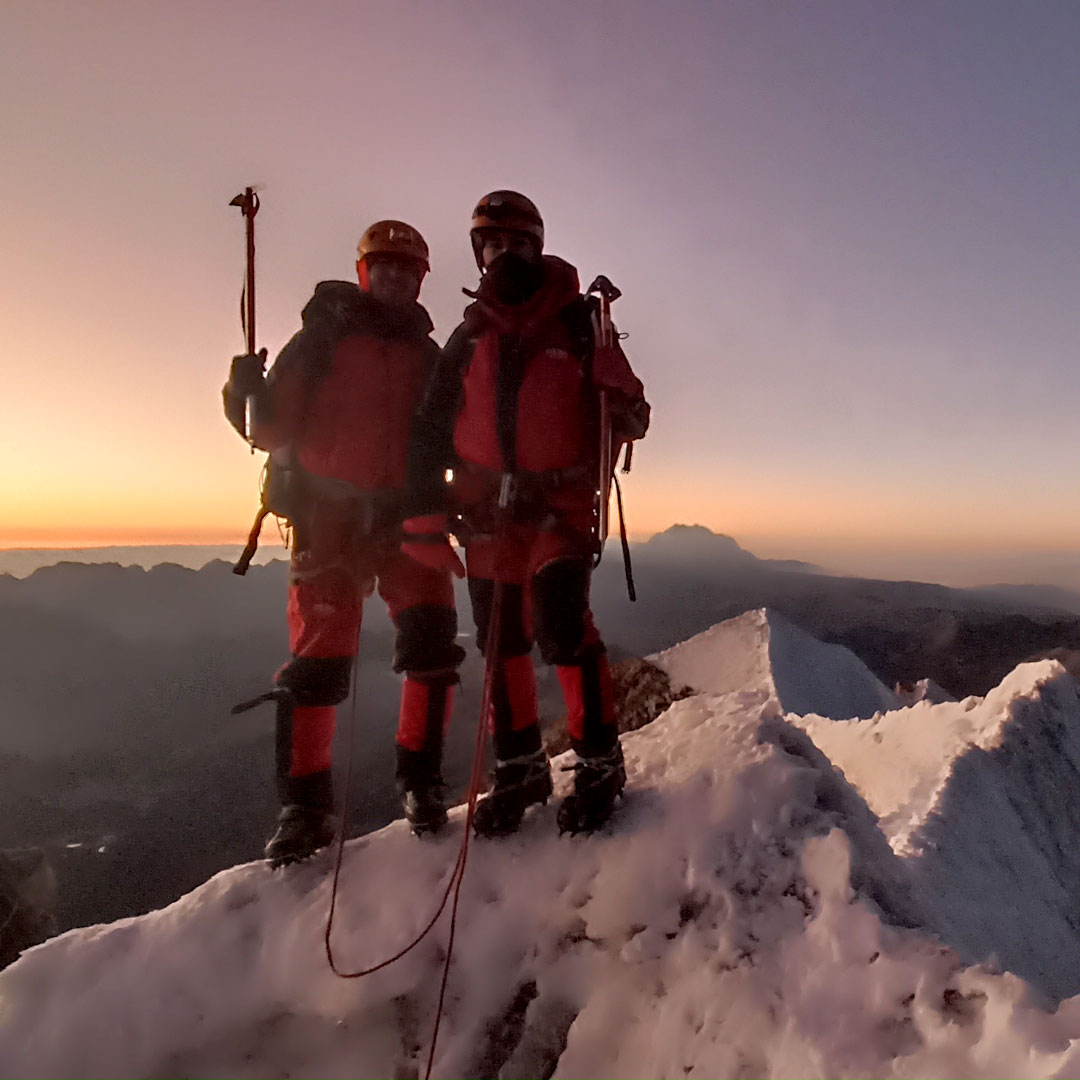 Une randonnée dans les montagnes 