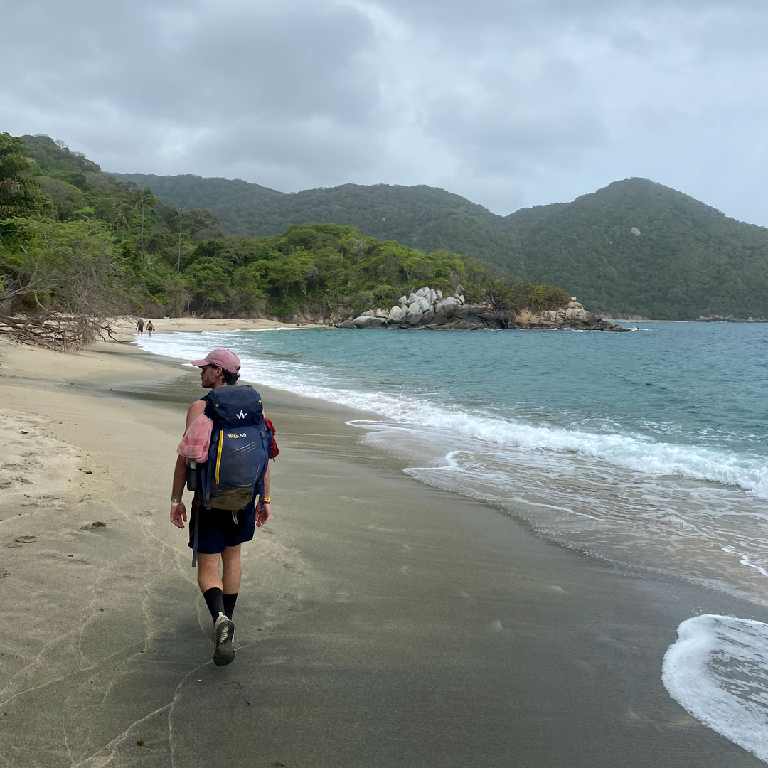 Arthur a voyagé en sac à dos à travers l'Amérique du Sud