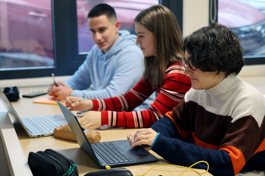 Travail de préparation des Cordées de la réussite entre étudiants 