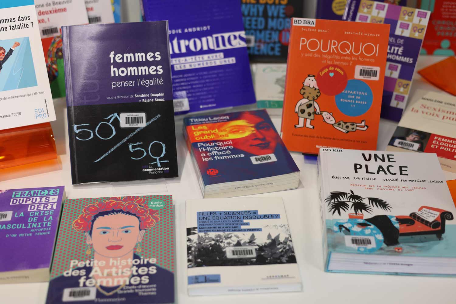 Sélection d'ouvrages sur le thème femmes & sciences et de l'égalité professionnelle