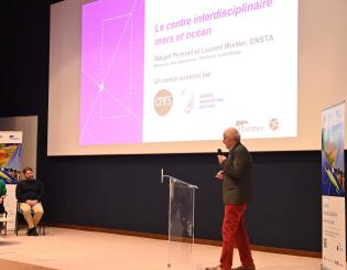 Présentation du centre interdisciplinaire Mers et océan par Laurent Mortier, enseignant-chercheur à l'ENSTA