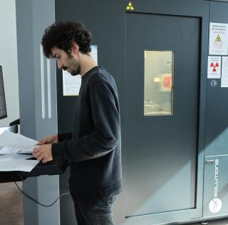 Le micro-tomographe permet de réaliser des mesures très précises