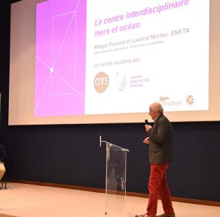 Présentation du centre interdisciplinaire Mers et océan par Laurent Mortier, enseignant-chercheur à l'ENSTA